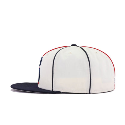 Chicago White Sox Chrome Navy Cooperstown AC New Era 59Fifty Fitted