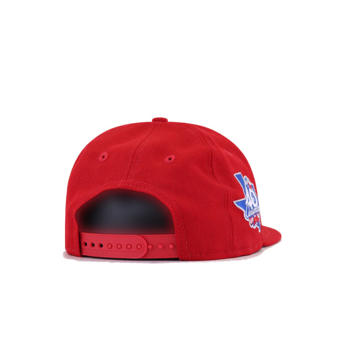 KIDS Texas Rangers Scarlet 40th Anniversary New Era K9Fifty Snapback