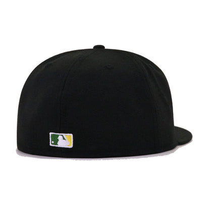 Oakland Athletics Black Cooperstown AC New Era 59Fifty Fitted