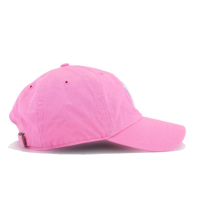 New York Yankees Pink 47 Brand Clean Up Dad Hat