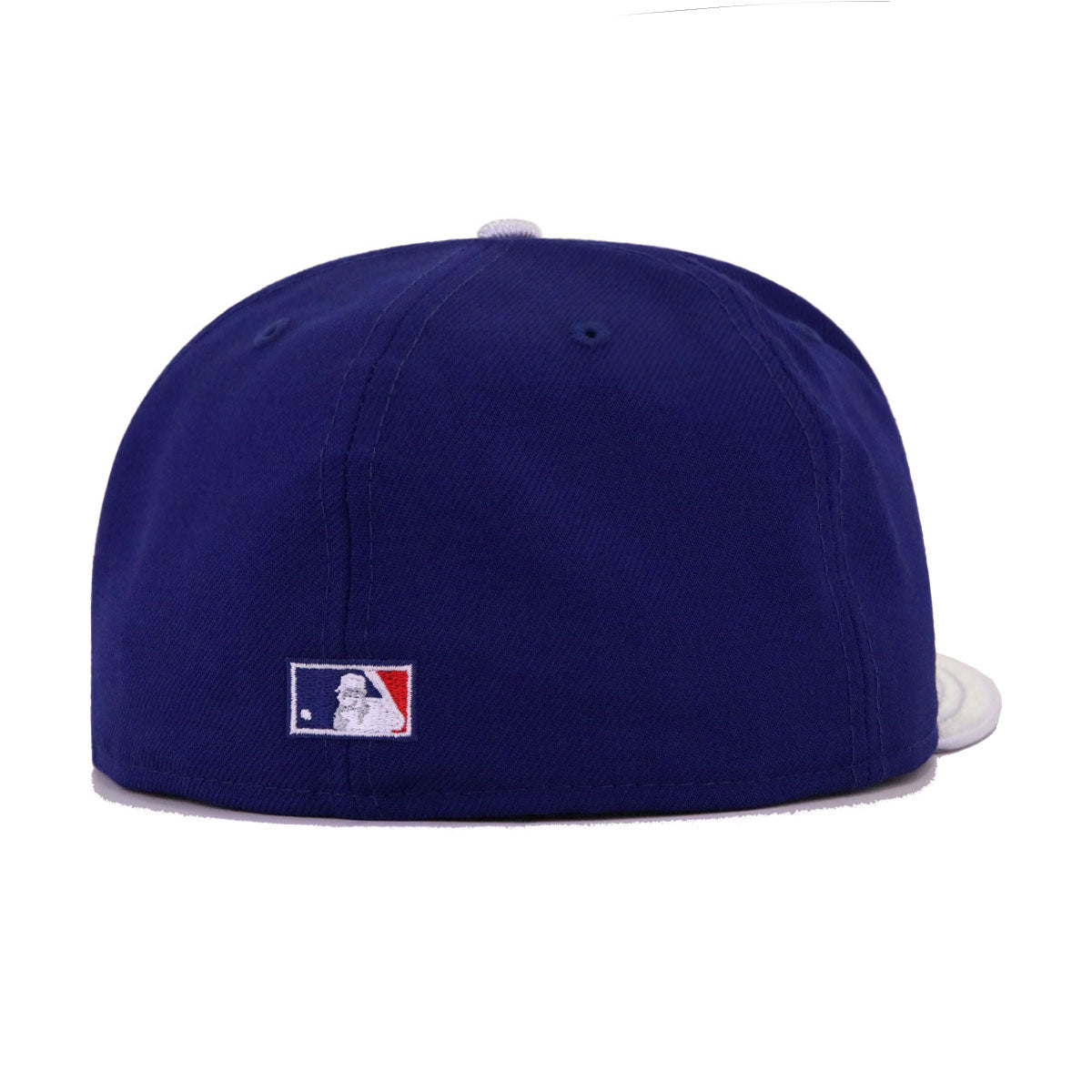 Los Angeles Dodgers Dark Royal Blue Metallic Silver Cooperstown AC New Era 59Fifty Fitted