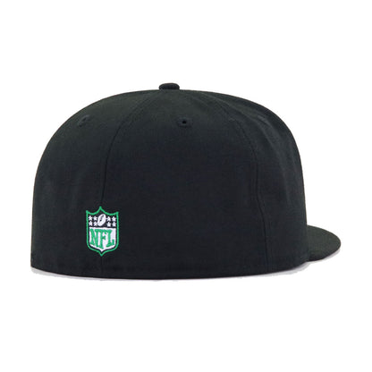 Philadelphia Eagles Black SAQUON REVERSE HURDLE New Era 59Fifty Fitted