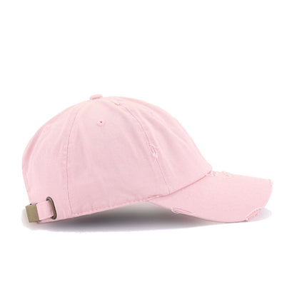 Distressed Rose KBEthos Vintage Dad Hat