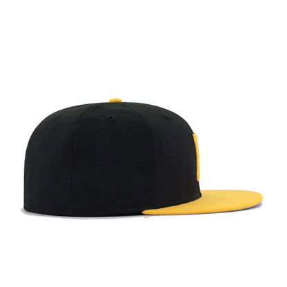 Pittsburgh Pirates Black A Gold New Era 59Fifty Fitted