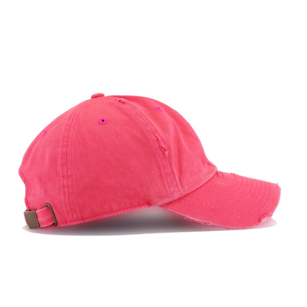 Distressed Pigmented Red KBEthos Vintage Dad Hat