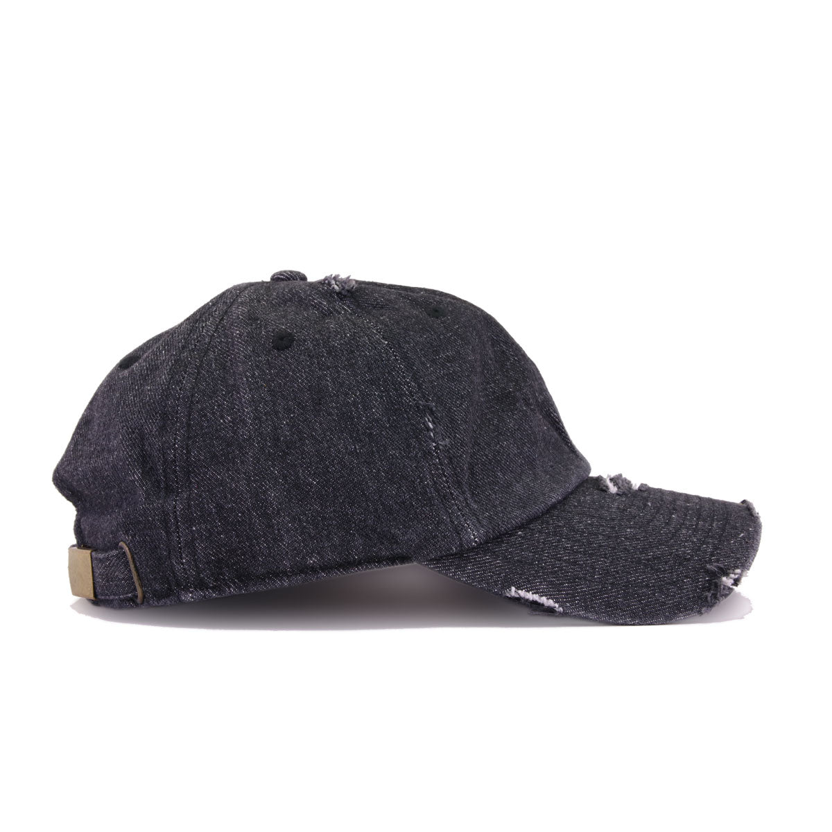 Distressed Black Denim KBEthos Vintage Dad Hat