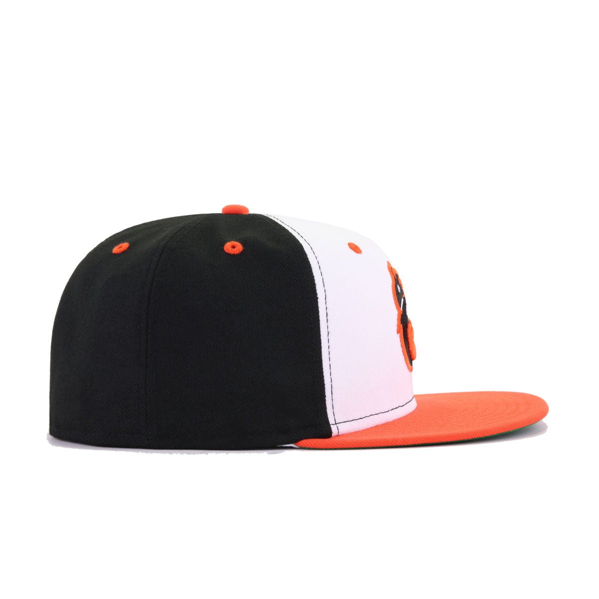 Baltimore Orioles White Black Orange 1983 World Series Cooperstown Green Bottom New Era 59Fifty Fitted