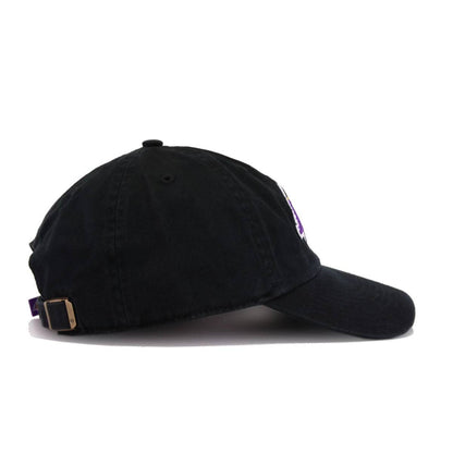 Los Angeles Lakers Black 47 Brand Clean Up Dad Hat