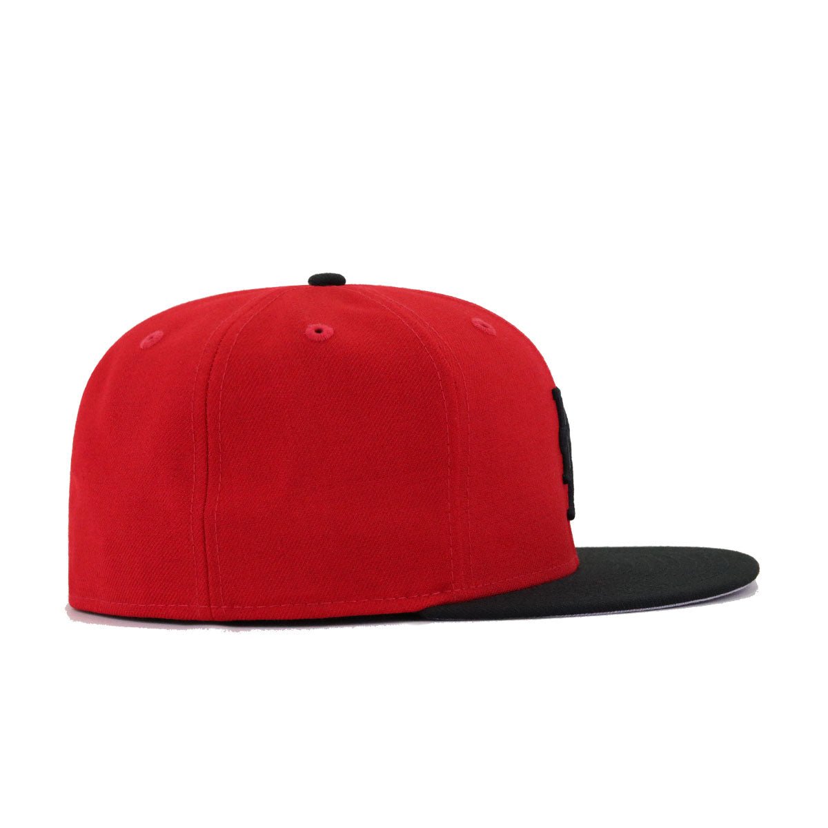 New York Mets Scarlet Black New Era 59Fifty Fitted
