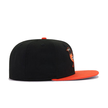 Baltimore Orioles Black Orange 1999 Cooperstown AC New Era 59Fifty Fitted