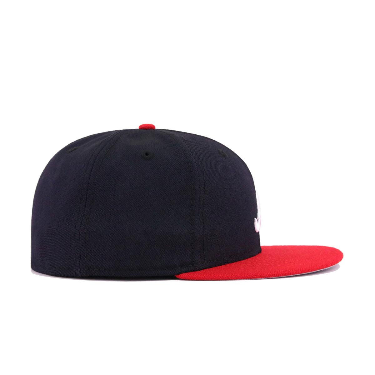 Atlanta Braves Navy Scarlet 1996 World Series Cooperstown New Era 59Fifty Fitted