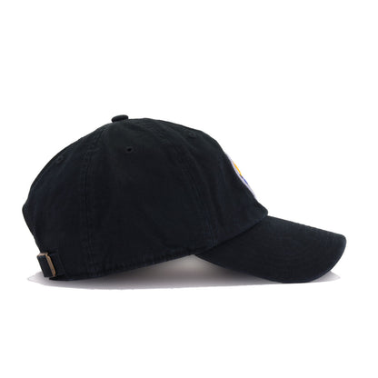 Pittsburgh Steelers Black 47 Brand Clean Up Dad Hat