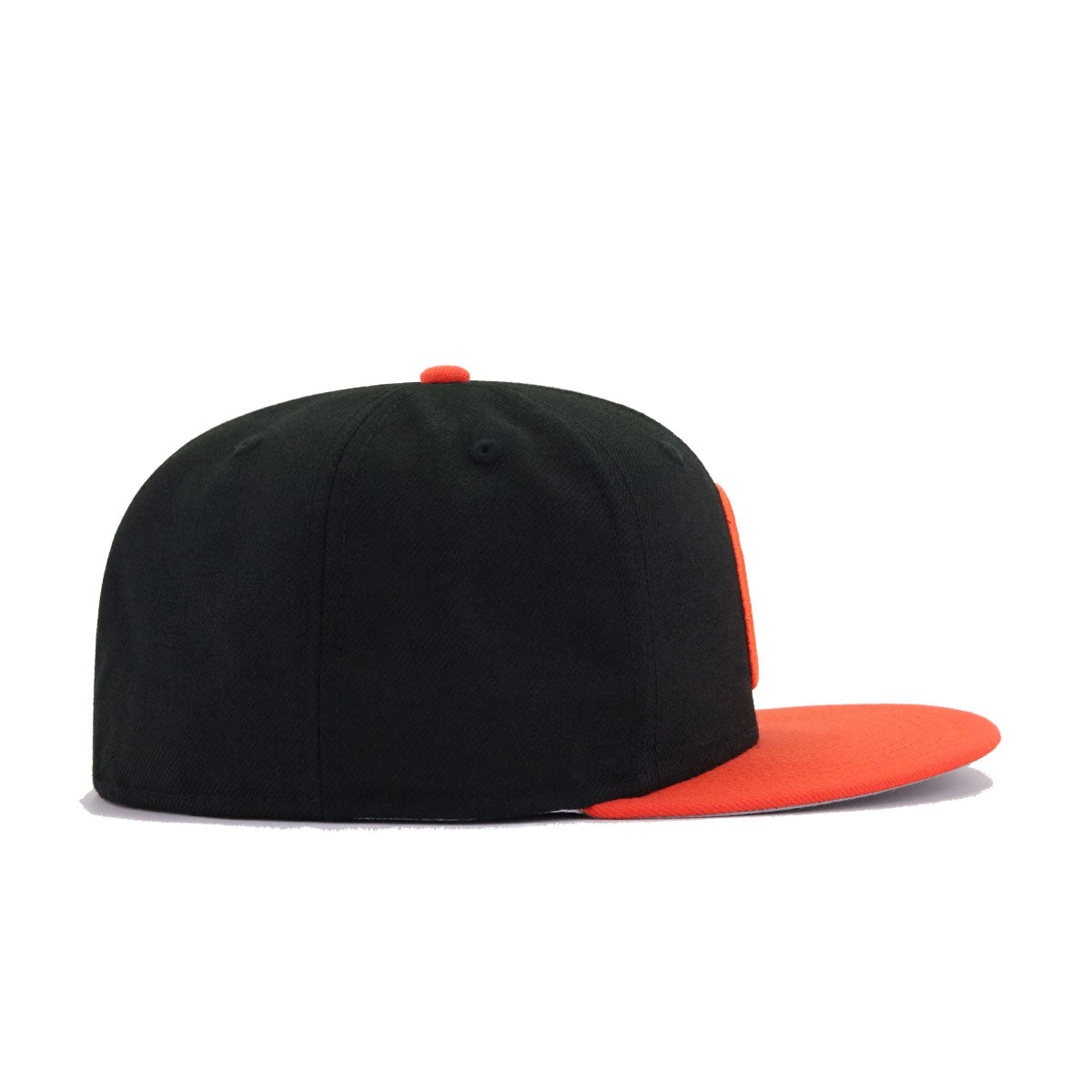 Baltimore Orioles Black Orange Cooperstown AC New Era 59Fifty Fitted