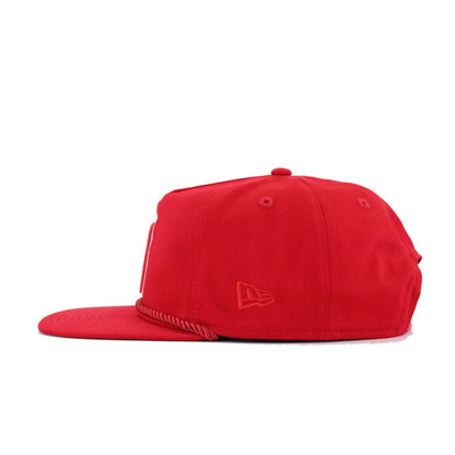Los Angeles Angels Scarlet 60th Anniversary New Era Golfer Snapback
