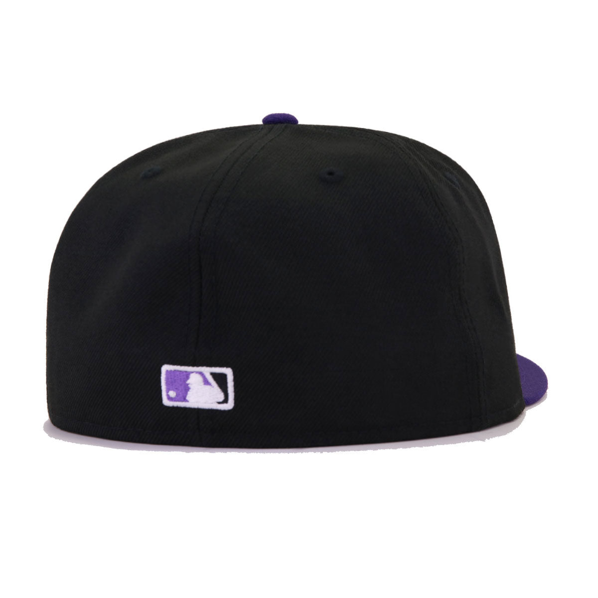 Colorado Rockies Black Purple Cooperstown AC New Era 59Fifty Fitted