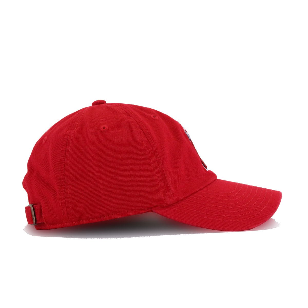 Los Angeles Angels Scarlet 47 Brand Clean Up Dad Hat