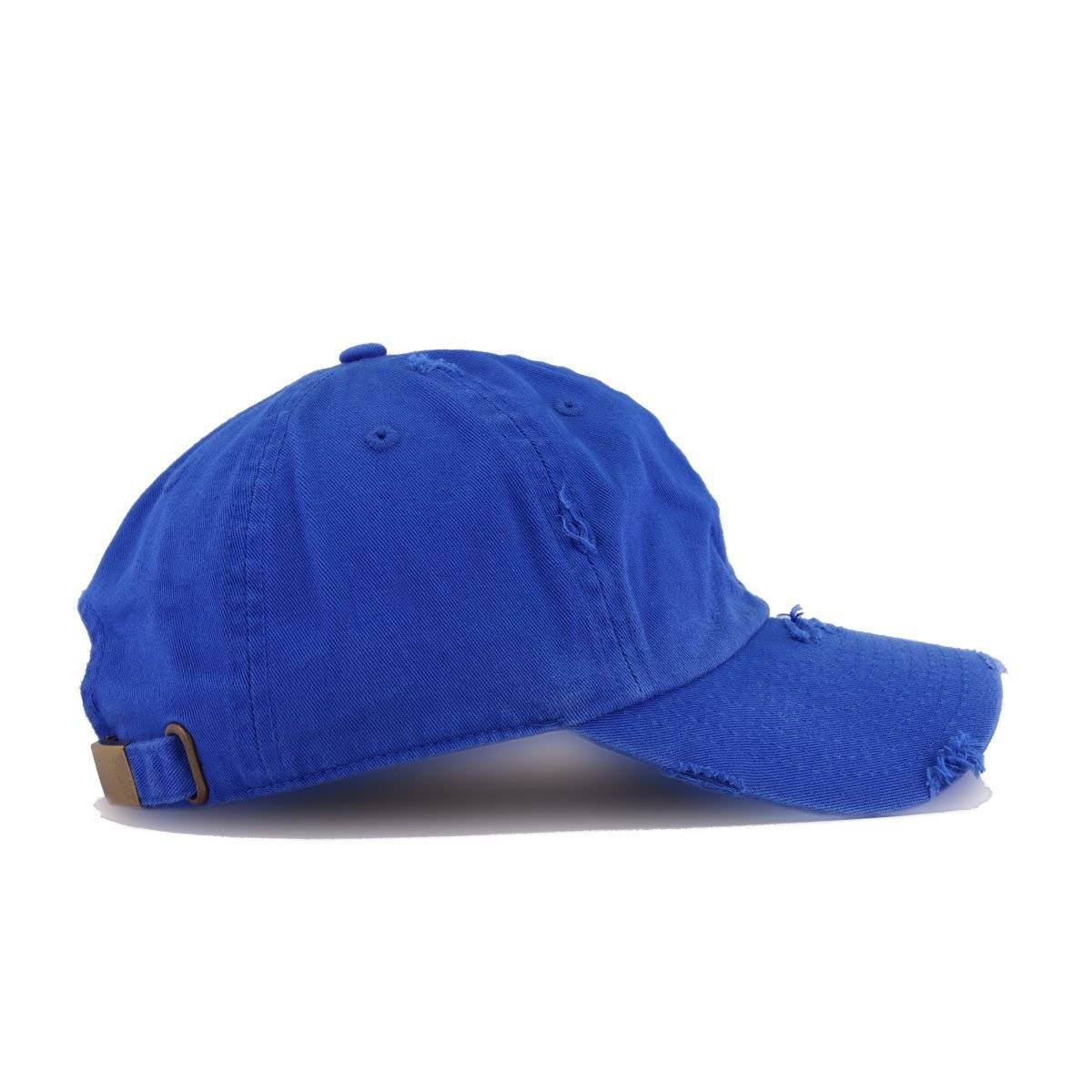 Distressed Royal Blue KBEthos Vintage Dad Hat