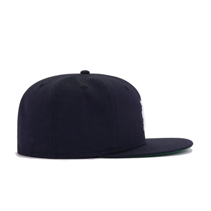 Detroit Tigers Navy 1984 World Series Cooperstown Green Bottom New Era 59Fifty Fitted