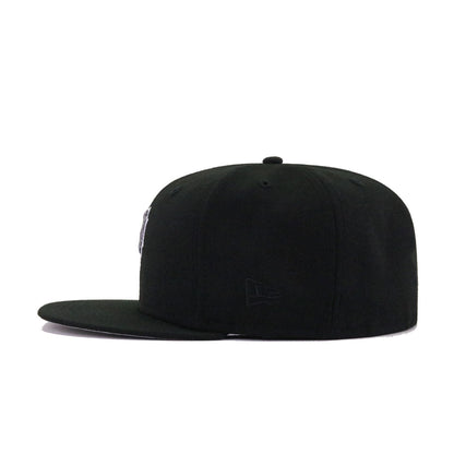 Pittsburgh Pirates Black Metallic Pewter 1960 World Series New Era 59Fifty Fitted