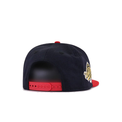 KIDS Atlanta Braves Navy Scarlet 1995 World Series New Era K9Fifty Snapback