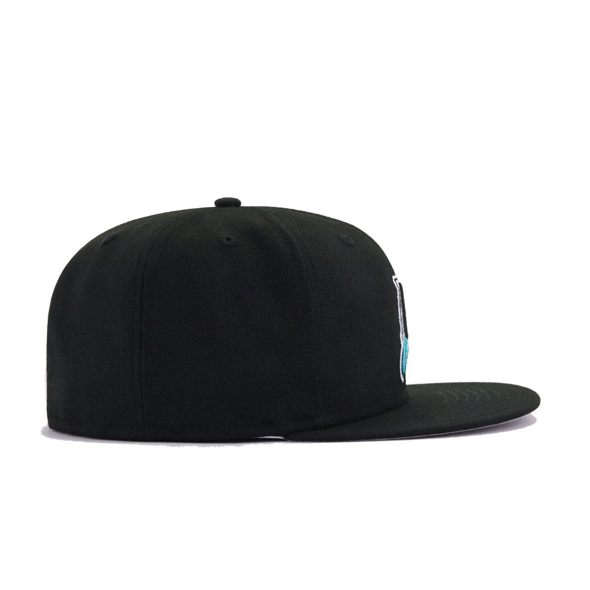 Florida Marlins Black Cooperstown AC New Era 59Fifty Fitted