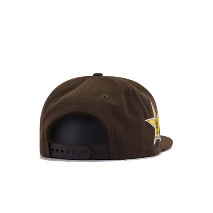 KIDS San Diego Padres Walnut 1978 All Star Game New Era K9Fifty Snapback