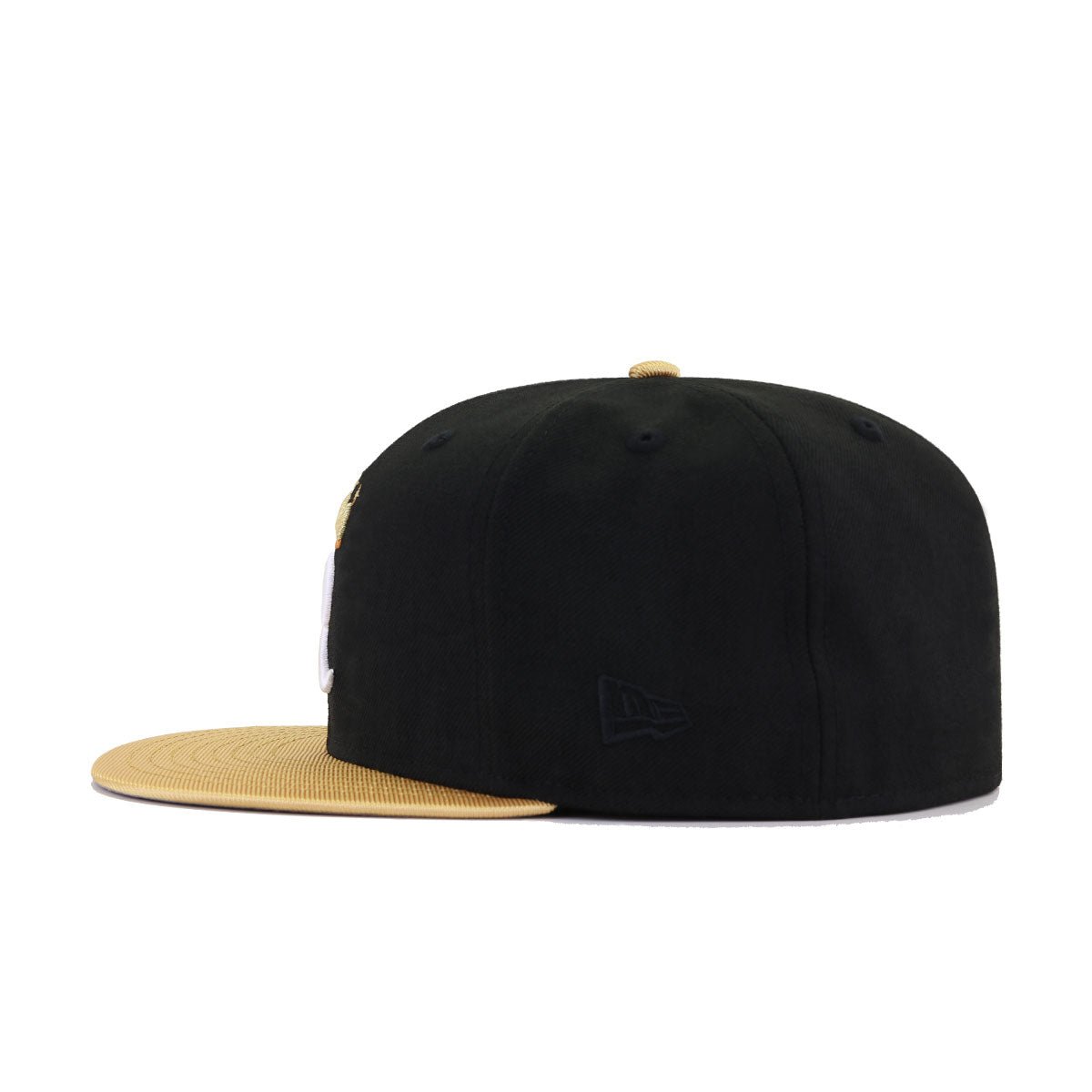 Kansas City Royals Black Metallic Gold 50th Anniversary New Era 59Fifty Fitted