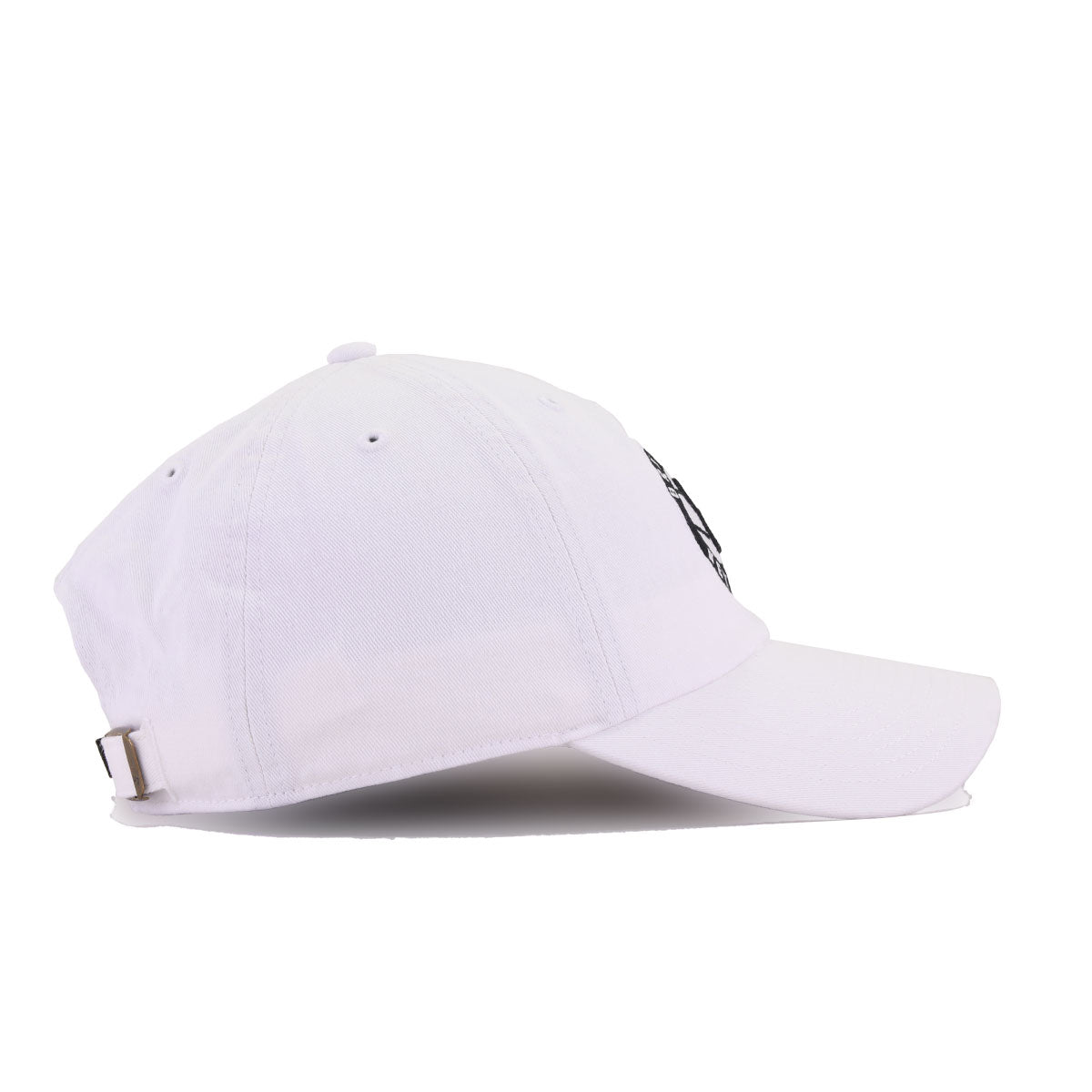 Brooklyn Nets White 47 Brand Clean Up Dad Hat