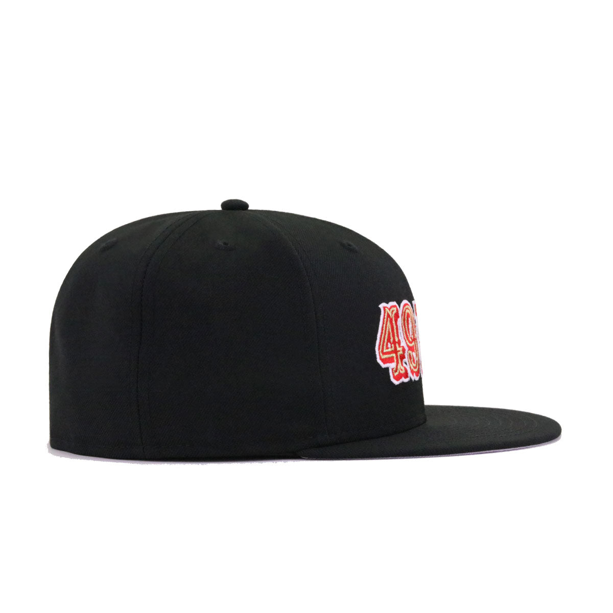 San Francisco 49ers Legacy Black New Era 59Fifty Fitted