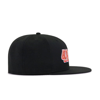 San Francisco 49ers Legacy Black New Era 59Fifty Fitted