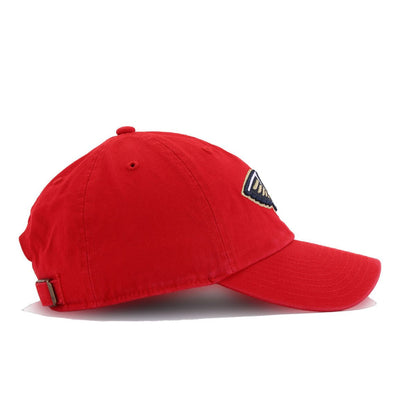 New Orleans Pelicans Scarlet 47 Brand Clean Up Dad Hat