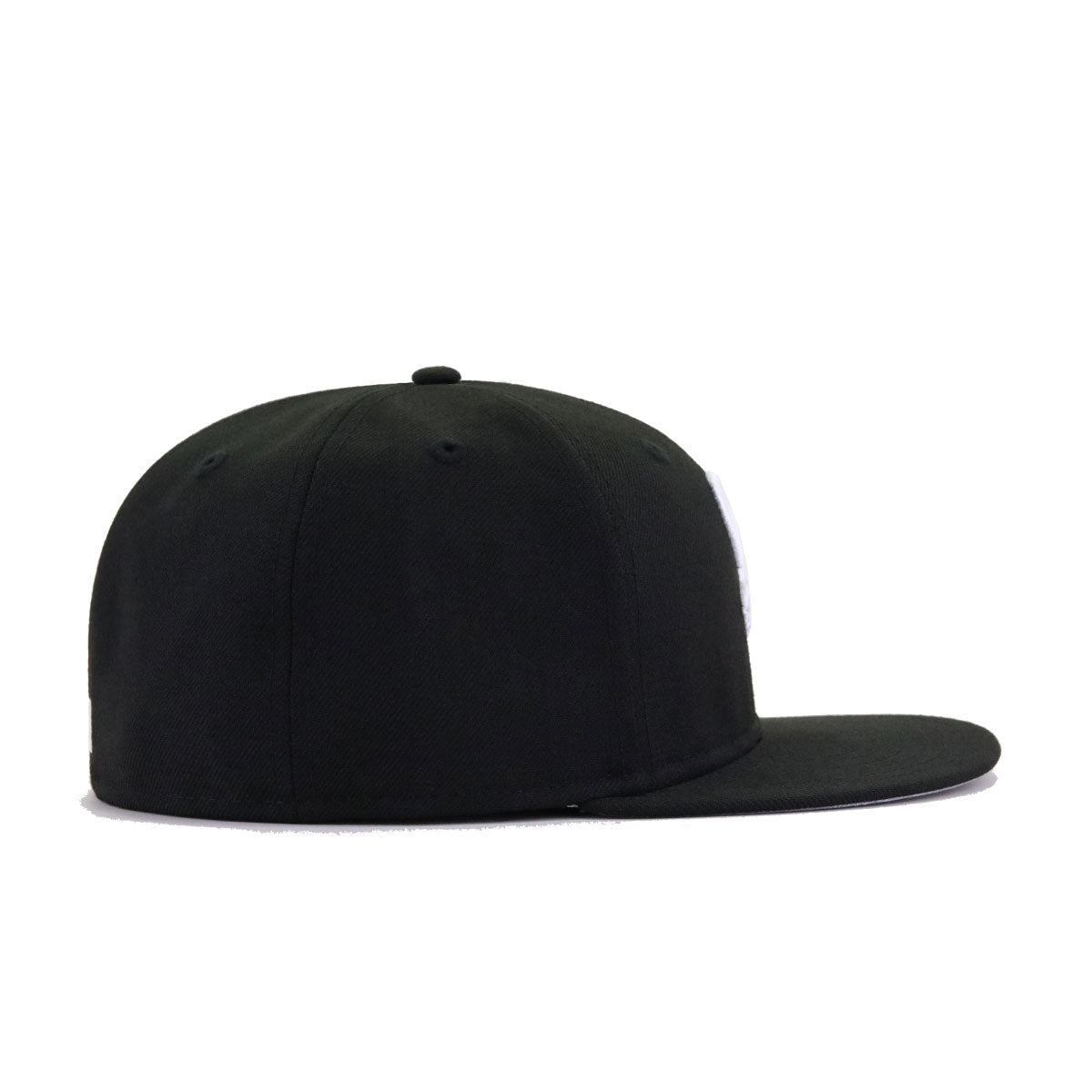 Chicago White Sox Black Cooperstown AC New Era 59Fifty Fitted
