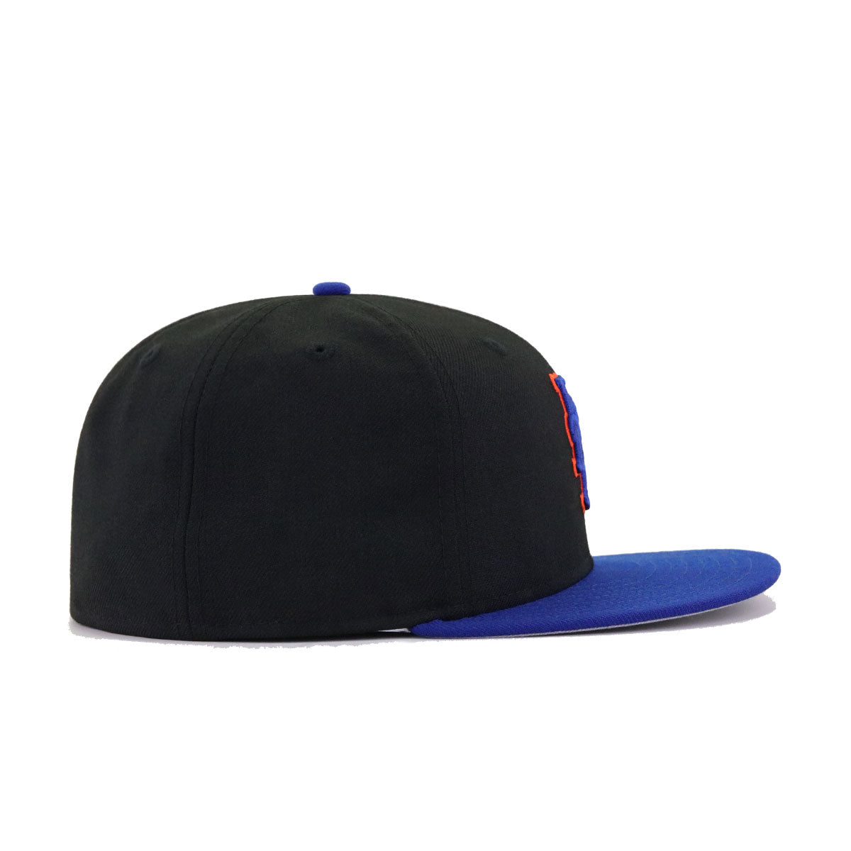 New York Mets Black Light Royal Blue Cooperstown AC New Era 59Fifty Fitted
