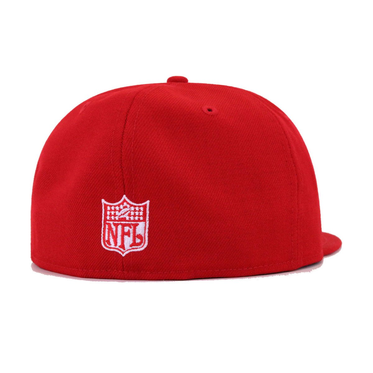 Houston Oilers Front Door Red New Era 59Fifty Fitted