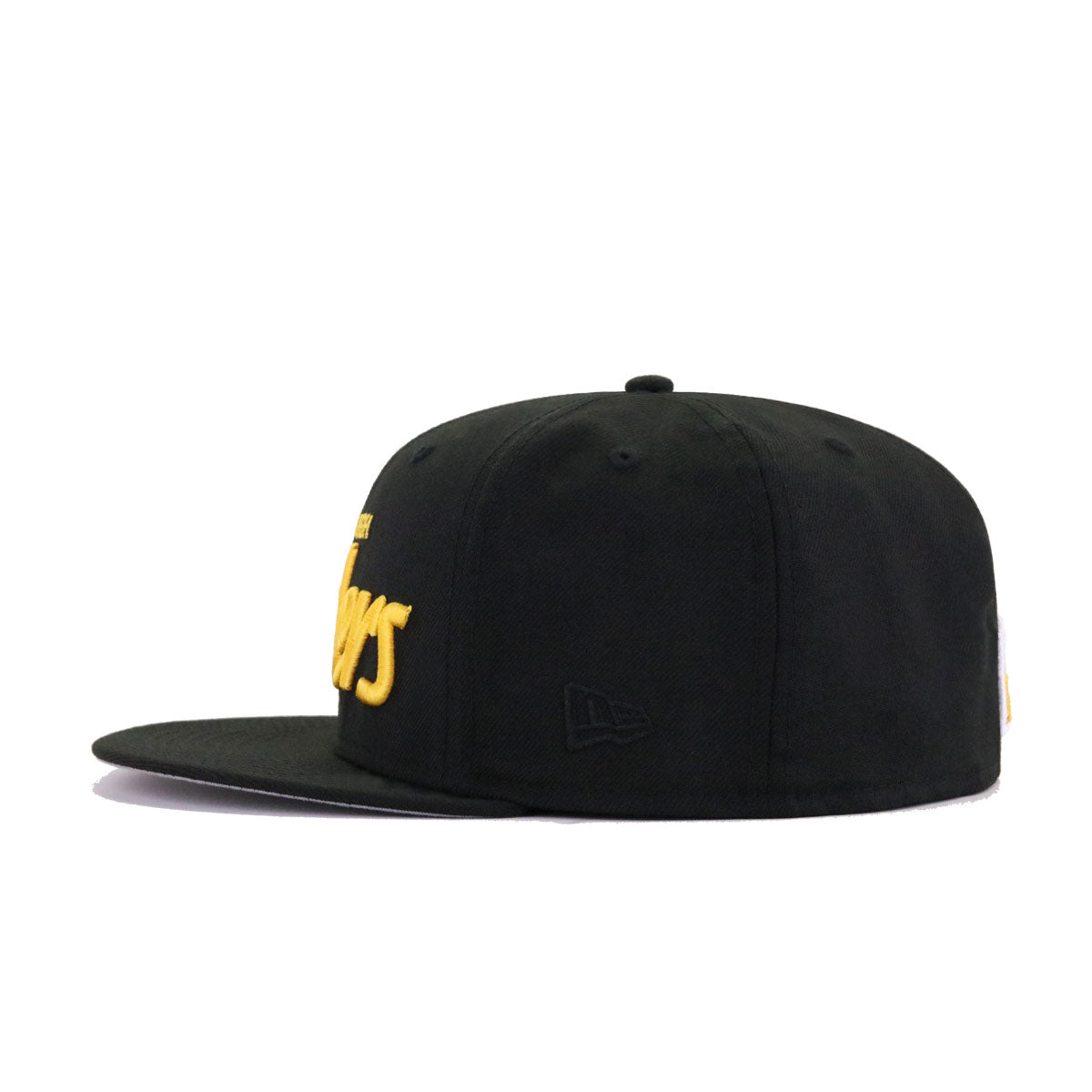 Pittsburgh Steelers Black 80th Anniversary New Era 59Fifty Fitted