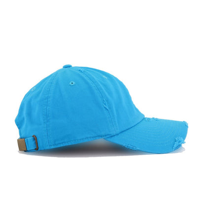 Distressed Aqua KBEthos Vintage Dad Hat