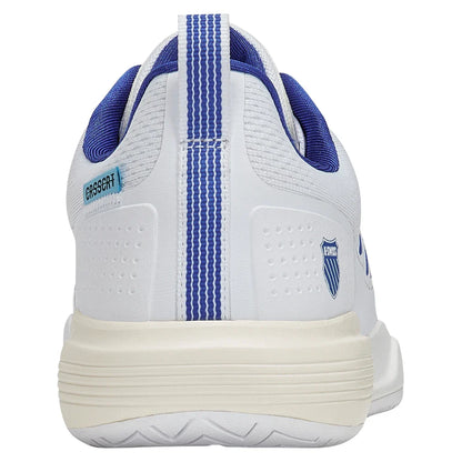Men's Ultra Court Pickleball Shoes White and Dazzling Blue