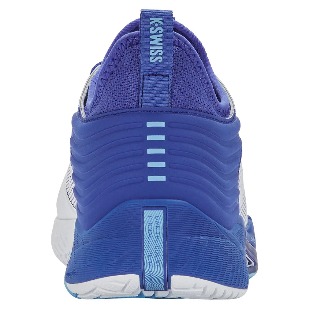 Men's Hypercourt Pinnacle Tennis Shoes White and Dazzling Blue