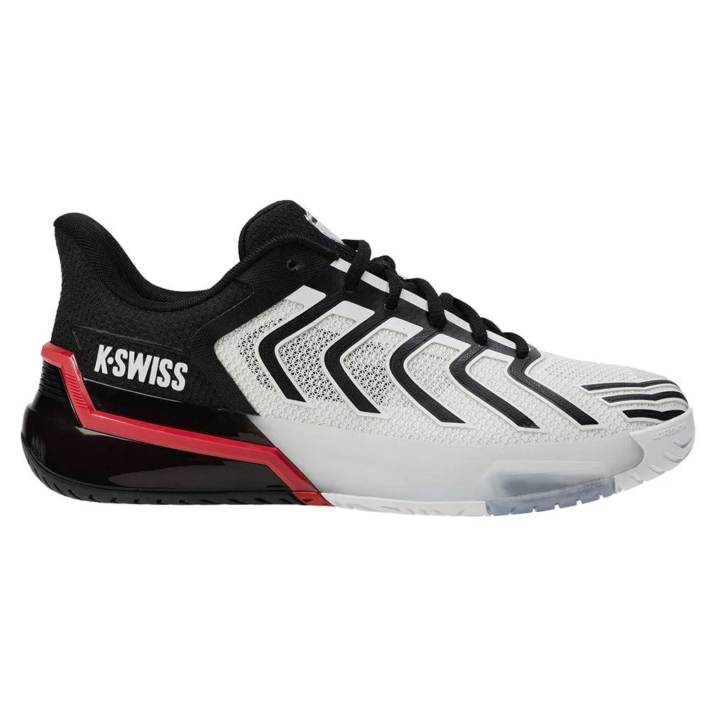 Men's Ultrashot 4 Tennis Shoes White and Black