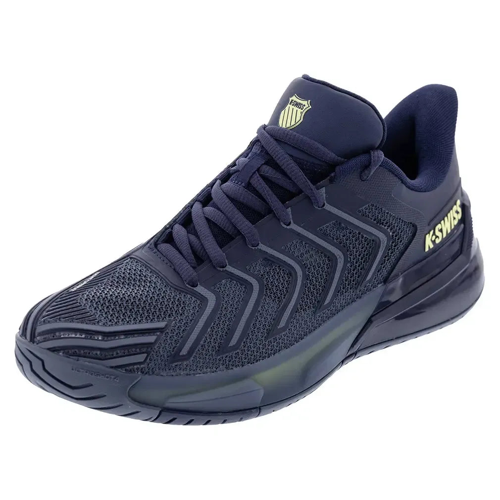 Men's Ultrashot 4 Tennis Shoes Vintage Indigo and Naval Academy-Footwear-K-Swiss-04437-425H25copy-Tennis Express