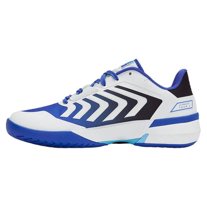 Men's Ultrashot Team 2 Tennis Shoes White and Dazzling Blue