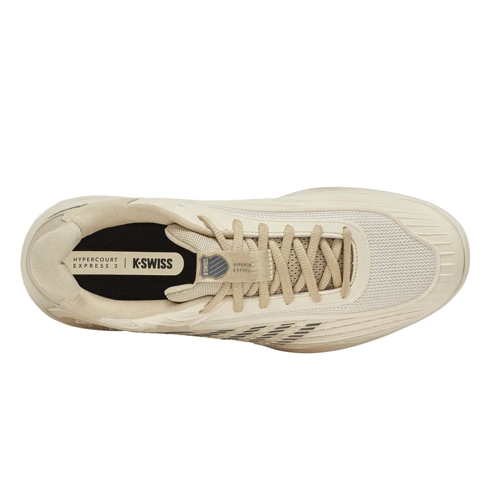 Men's Hypercourt Express 3 Tennis Shoes Turbulence and Pale Khaki