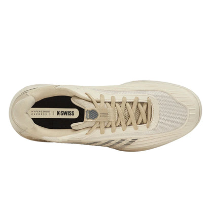 Men's Hypercourt Express 3 Tennis Shoes Turbulence and Pale Khaki