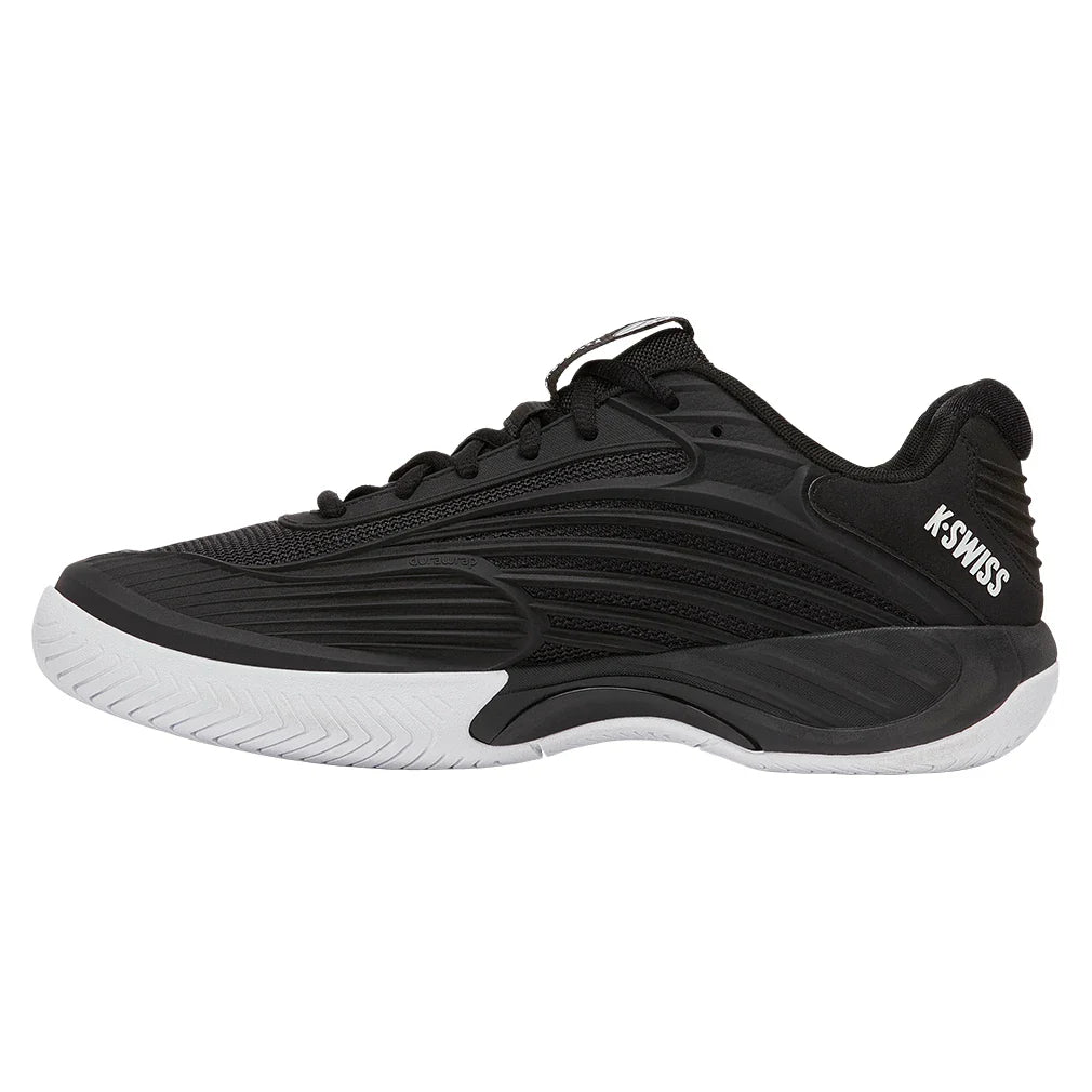 Men's Hypercourt Express 3 2E Width Tennis Shoes Black and White