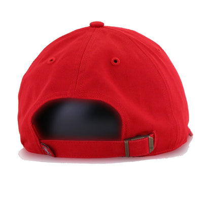 San Francisco 49ers Front Door Red 47 Brand Clean Up Dad Hat