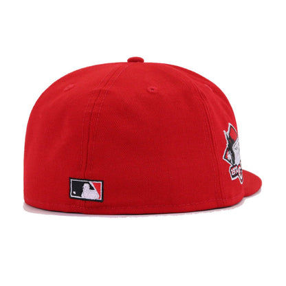 Cincinnati Reds Scarlet Riverfront Stadium New Era 59Fifty Fitted