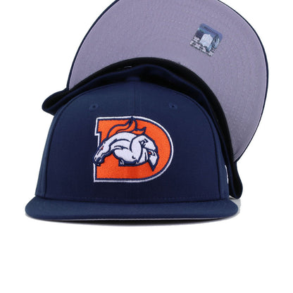 Denver Broncos Oceanside Blue DECEPTOR New Era 59Fifty Fitted
