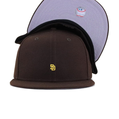 San Diego Padres Burnt Wood SUPER MICRO New Era 59FIfty Fitted