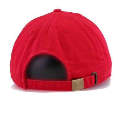 Distressed Red KBEthos Vintage Dad Hat