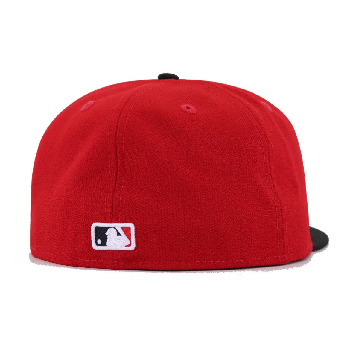 New York Mets Scarlet Black New Era 59Fifty Fitted